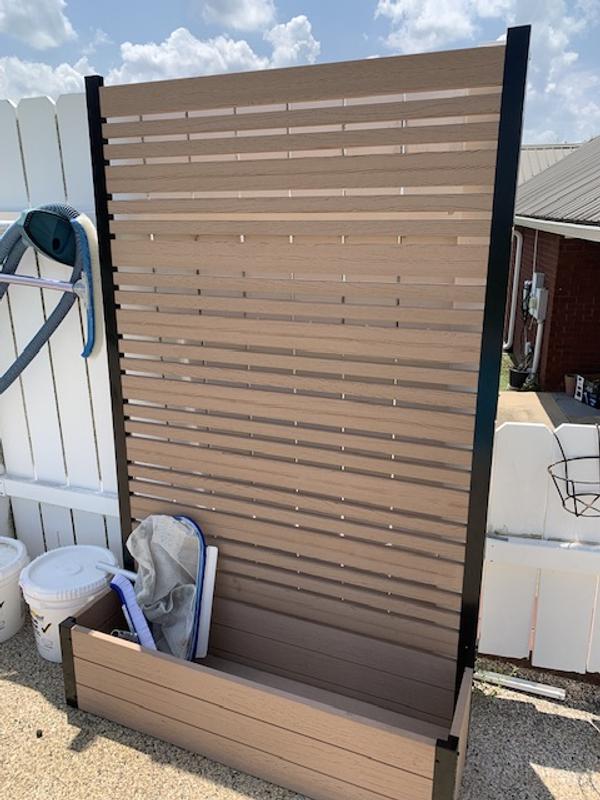 Temple Street Outdoor Planter Privacy Screen