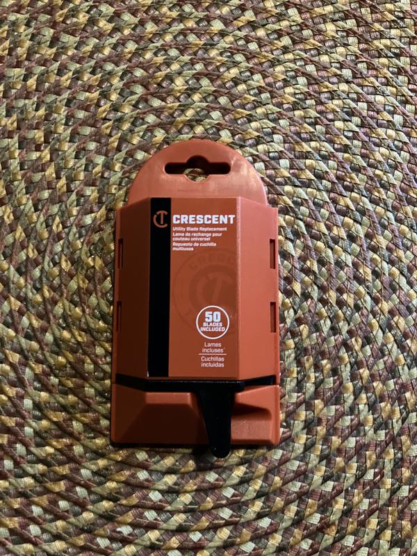 Crescent Carbon Steel Hook Utility Razor Blade(50-Pack) RB-HB-50 at ...