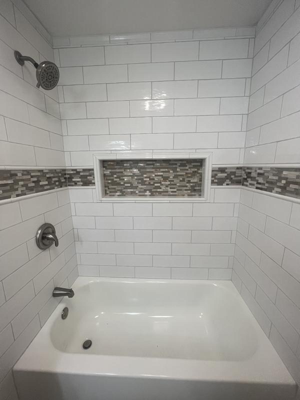 Boutique Ceramic Boutique Grey Crown 2-in x 12-in Glazed Ceramic Subway Wall Tile (0.16-sq. ft/ Piece)