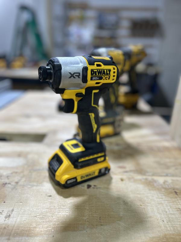 DEWALT XR 20-volt Max 1/4-in Brushless Cordless Impact