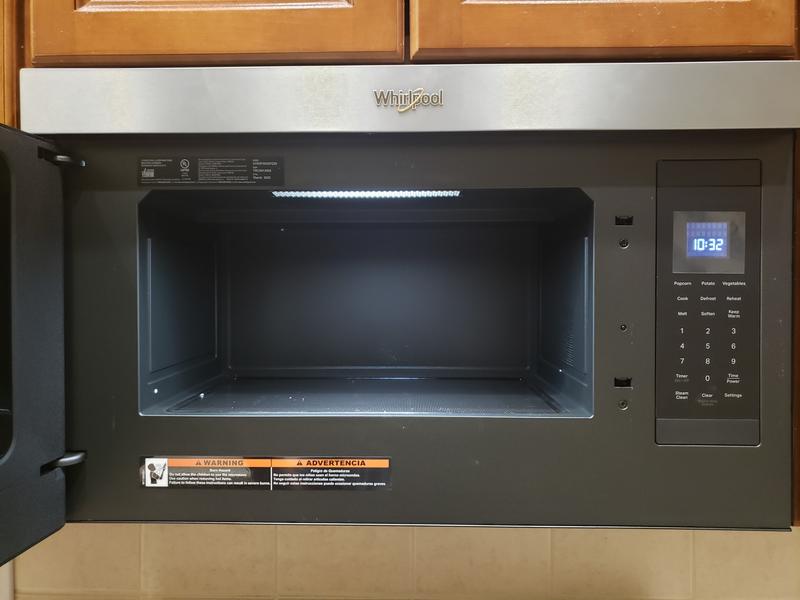WMMF5930PV by Whirlpool - 1.1 Cu. Ft. Flush Mount Microwave with  Turntable-Free Design