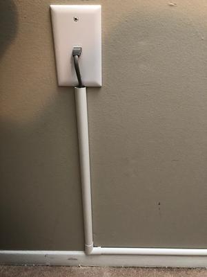 D-Line Micro Plus Cable Raceway 12-Piece 156-in L White Raceway US ...