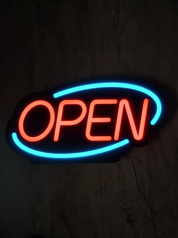 Utilitech 11.61-in Multi-function LED Open Lighted Sign 8403801330