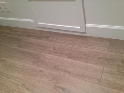 Style Selections Serso Black Walnut 6-in x 24-in Porcelain Wood Look Tile (Common: 6-in x 24-in; Actual: 5.75-in x 23.75-in) Style Selections Serso Black Walnut 6-in x 24-in Porcelain Wood Look Tile (Common: 6-in x 24-in; Actual: 5.75-in x 23.75-in)