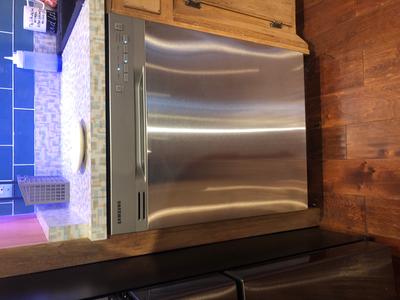 Samsung Front Control 24 in Built In Dishwasher Stainless Steel