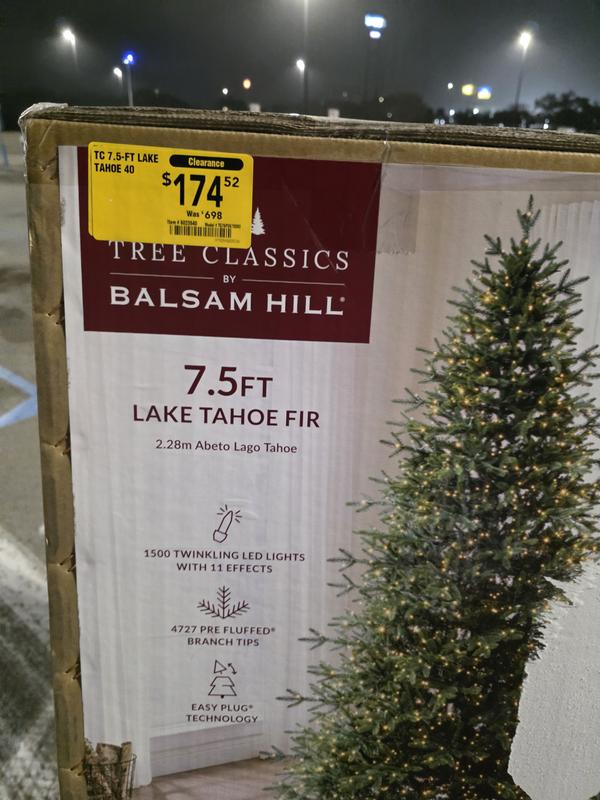Tree Classics by Balsam Hill 7.5-ft Lake Tahoe Pre-lit Artificial