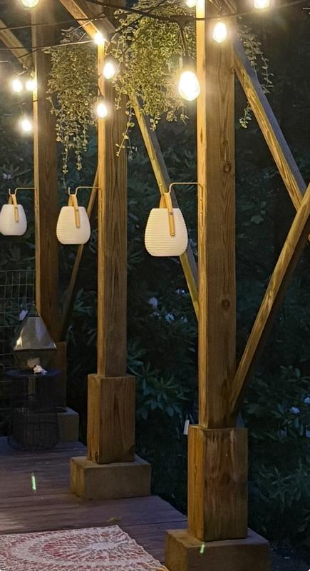 Uuffoo Small Solar Outdoor Lanterns For Garden & Patio, 4
