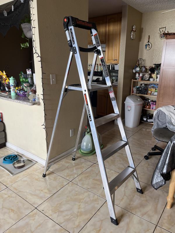 Little Giant Ladders Flip-N-Lite M6 6-ft Aluminum Type 1a- 300-lb