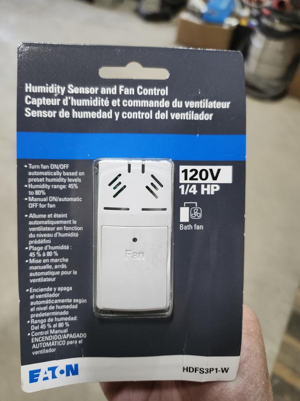 Eaton 15-Amp 3-speed Wired Touch Fan Control, White HDFS3P1-W-BX-LW at ...