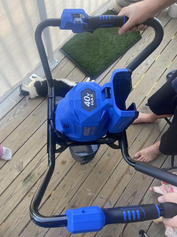 Kobalt 1-man Earth Auger Kit Auger Powerhead with 8-in Bit(s) Included ...