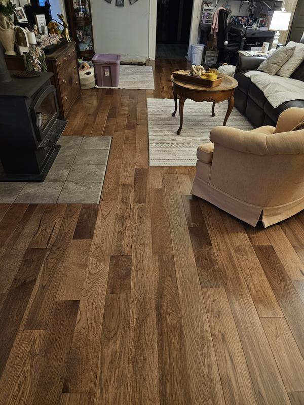 Bruce America's Best Choice Oxford Brown Hickory 3-1/4-in W