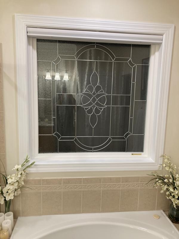 Hy-Lite Decorative Glass Driftwood Square Picture Window in the Accent ...