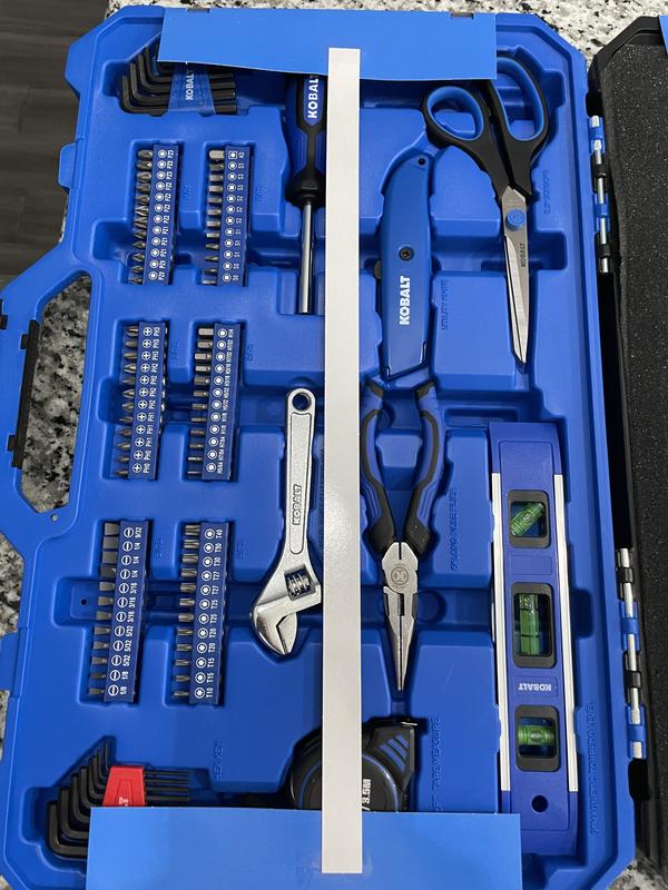 Kobalt 121 piece household 2024 tool set