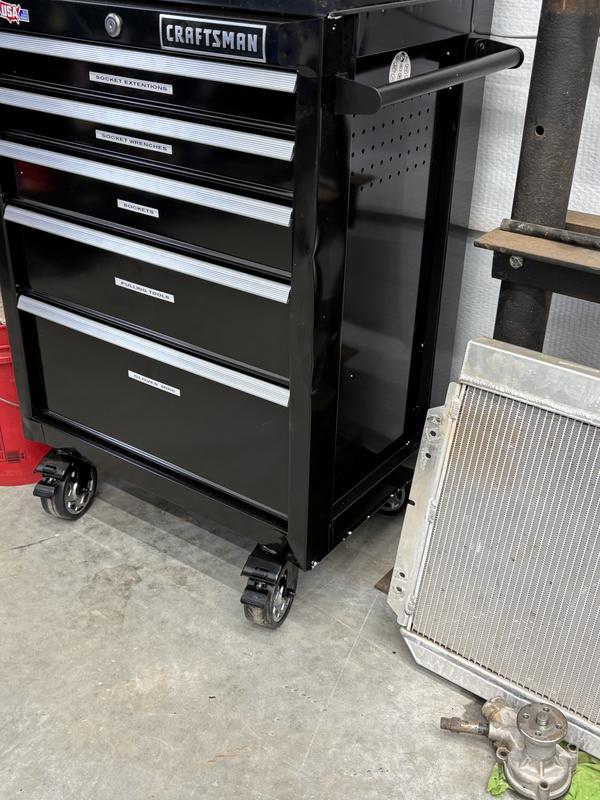 CRAFTSMAN 2000 Series 26.5-in W x 37.5-in H 5-Drawer Steel CRAFTSMAN 2000 Series 26.5-in W x 37.5-in H 5-Drawer Steel