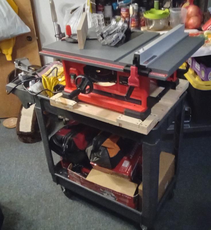 CRAFTSMAN 8.25-in 13-Amp Portable Benchtop Table Saw in the Table Saws  department at