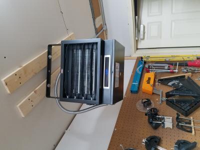 Dyna-Glo Up to 7500-Watt Electric Garage Heater with Thermostat in the  Electric Garage Heaters department at Lowes.com