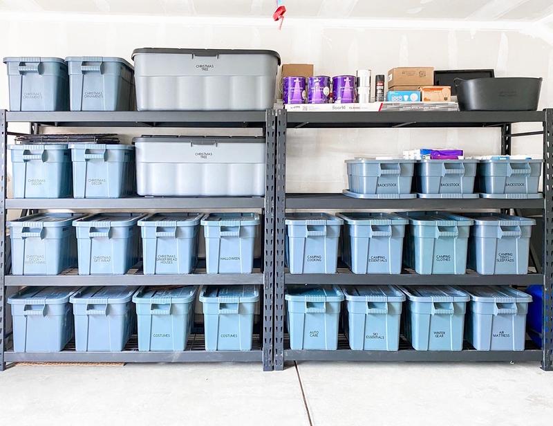 Rubbermaid Commercial Deckel Für Quadratische Brute-Behälter – Grau, Dicht Schließend, Stapelbar, NSF
