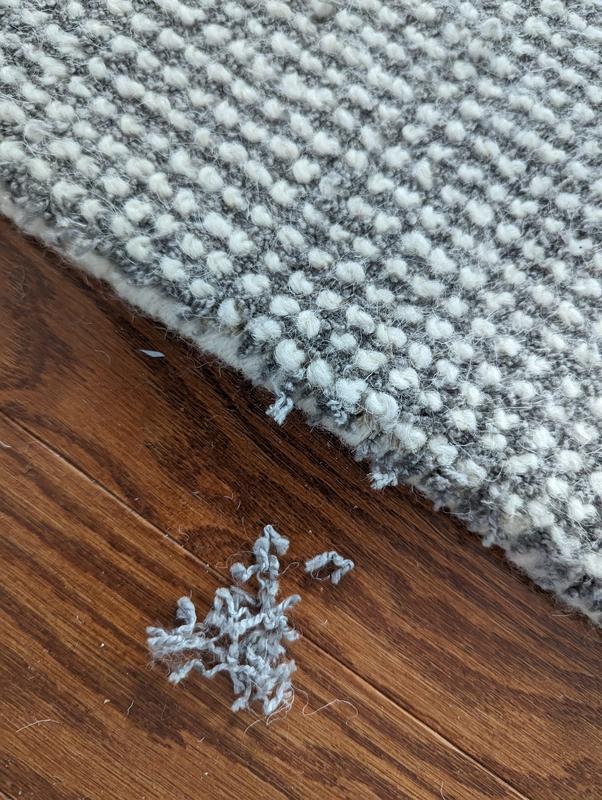 Origin 21 Microdot 5-ft x 7.5-ft Tufted Polyester Platinum Rectangular ...