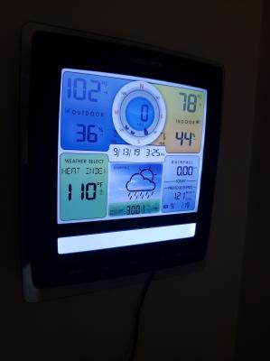 AcuRite 01512 Wireless Weather Station: Indoor/Outdoor Hygrometer,  Thermometer, Barometer & Clock Reliable Forecasting And Alarm Functionality  From Wind306, $22.46