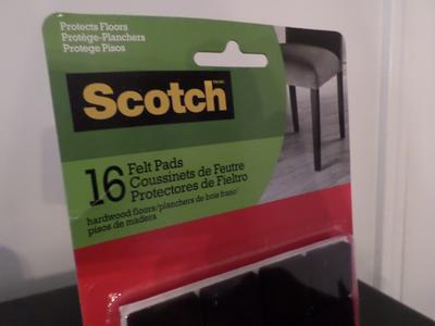 Scotch™ Square 1 Inch Felt Pads - Beige, 16 pk - Fred Meyer