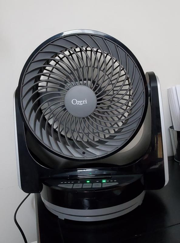 Ozeri Brezza III Dual Oscillating 10 High Velocity Desk Fan & Reviews