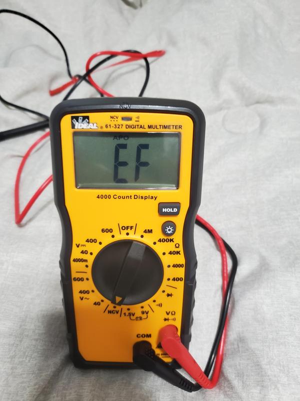 IDEAL Non-contact Digital Manual Ranging Multimeter 600-Volt in the  Multimeters department at