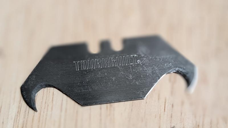 TOUGHBUILT Carbon Steel 3/4-in Hook Utility Razor Blade(50-Pack) TB ...