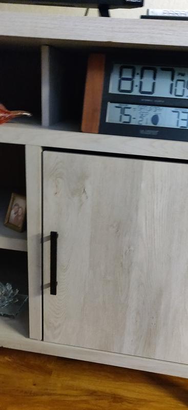 allen + roth Transitional Light Chestnut Tv Cabinet (Accommodates TVs up to 60-in)