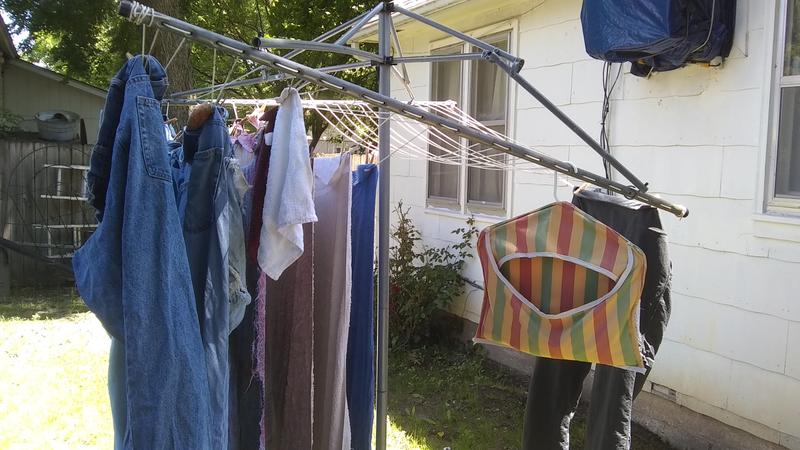 Drying Racks, Umbrella Clotheslines, Manual Washer