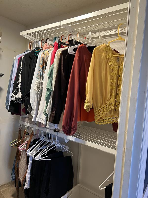 Shop Origin 21 Edda 4-ft Wire Closet with Mesh Drawers and Metal Shoe  Shelves Collection at