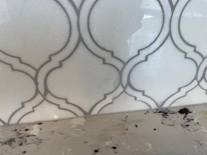Boutique Stone French Villa White 12-in x 12-in Polished Natural Stone Marble Ogee Patterned Floor and Wall Tile (0.982-sq. ft/ Piece)
