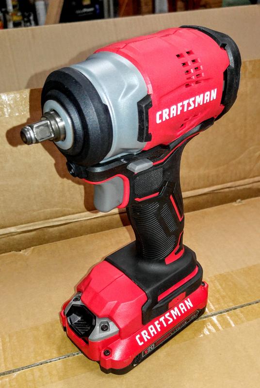CRAFTSMAN V20-Amp 20-volt Max Variable Speed 3/8-in Drive Cordless 