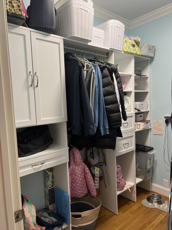 ClosetMaid BrightWood 25-in x 30.12-in x 0.63-in Closet ClosetMaid BrightWood 25-in x 30.12-in x 0.63-in Closet