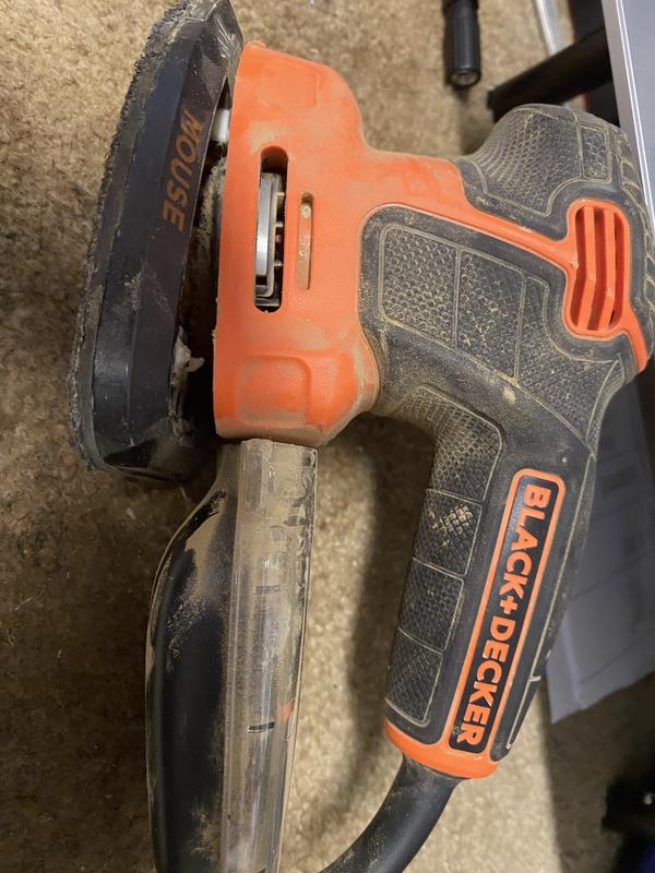 BLACK+DECKER KA161BC Mouse Detail Sander with Accessories 220 VOLTS NOT FOR  USA