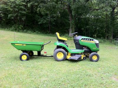 D100 john deere online lawn mower