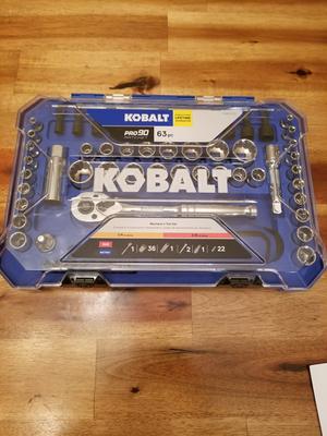 Kobalt pro 90 on sale ratchet 63 pc