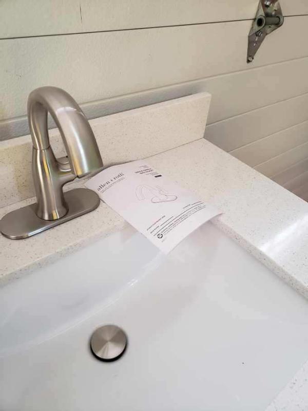 Rinza Spot Resist Brushed Nickel TwoHandle Bathroom Faucet, 48 OFF