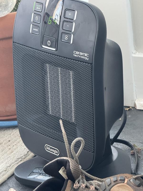 DeLonghi Up to 1500-Watt Ceramic Compact Personal Indoor Electric