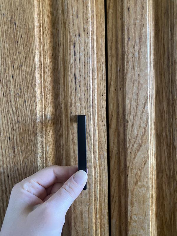 Franklin Brass Simple Modern Square 6-5/16 in. (160 mm) Matte Black Cabinet  Drawer Pull (30-Pack) P46647K-FB-B2 - The Home Depot