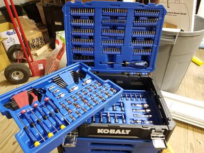 Household Tool Kit for Home,Complete Tool Box Set,Locking Tool Box,Mechanic  Tool Set,Tool Sets for Men,Toolbox with 439 pcs Tools Included,3 Drawer