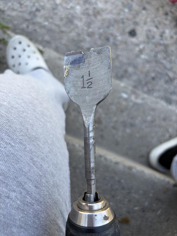 IRWIN 1-1/2-in x 6-in Woodboring Spade Drill Bit 88824 at Lowes.com
