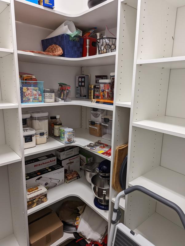 Closet Pantry Shelves – Turning It Home