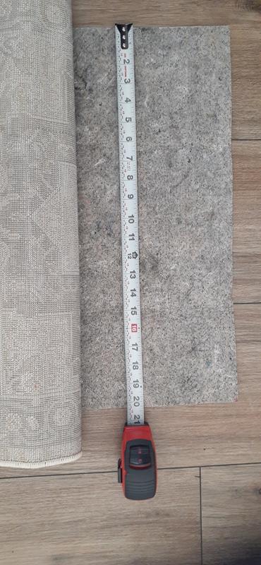 Nourison Dual Surface Rug Pad (Common: 8 x 10; Actual: 7.6-ft W x 10.8-ft  L) at Lowes.com