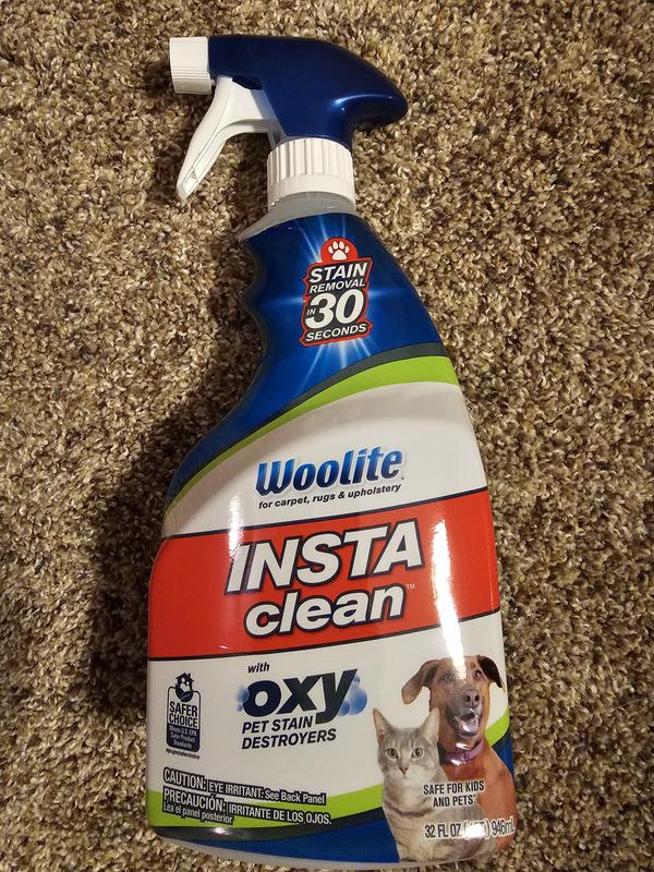 WOOLITE Oxy-deep Carpet Stain Remover Great for pet messes 8538