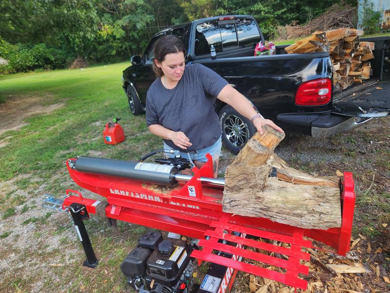 Craftsman 27 deals ton log splitter