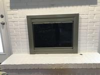 Pleasant Hearth Colby Sunlight Nickel Small Cabinet Style