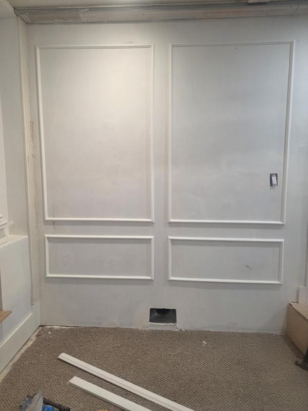 BUILD and BATTEN Wall Panel Rail Kit Finished Polystyrene Strip Picture ...