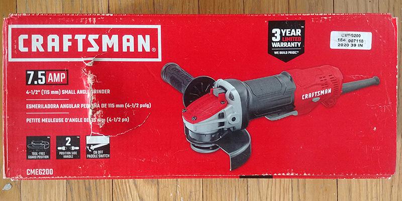 SHALL Angle Grinder Tool 7.5Amp 4-1/2 Inch, 6-Variable-Speed Grinders Power  Tools, Electric Metal Grinder 12000 RPM w/ 2 Safety Guards, Cutting