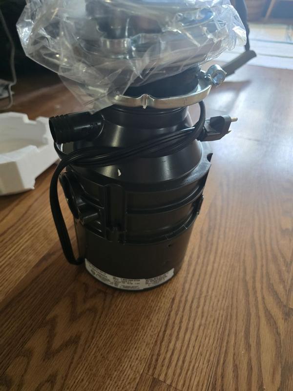 InSinkErator Badger 5XL LED Continuous feed 1/2-HP Septic Safe Corded ...