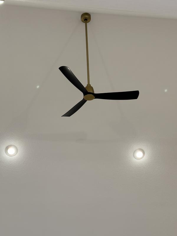 Extended Length Ceiling Fan Downrod In Olde Bronze, UHP Fan Models